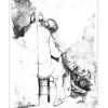 JANSEM Jean - Lithographie originale "Personnages"  33x25cm