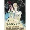 JANSEM Jean - Lithographie "Exposition Galerie Christiane Vallé, Clermont-Fd" 75x52cm - 1980