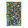 JONONE - HPM Acrylique et sérigraphie (unique) "HPM 2018-V1" 121x81cm - 2018