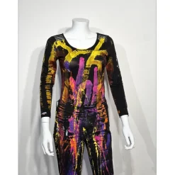 JONONE - Peinture à l'acrylique sur vêtements "A Wild Time" 160x50x40cm - 2017