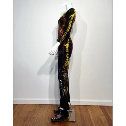 JONONE - Peinture à l'acrylique sur vêtements "A Wild Time" 160x50x40cm - 2017