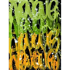 JONONE - Peinture originale à l'acrylique "Composition 1" 75x53cm - 2024
