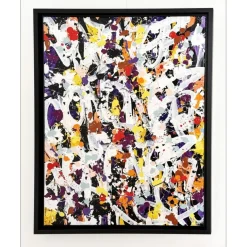 JONONE - Peinture originale à l'acrylique sur toile "No Stoppin" 93x70cm - 2022