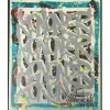 JONONE - Sérigraphie sur aluminium "Birth of the wind" 26x21cm - 2018