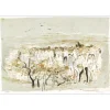 JOUENNE Michel - Lithographie originale "La fête des vendanges" 38x56cm