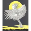 LABISSE Félix - Lithographie originale "Histoire Naturelle, Le Rose-Pleurs" 56x45cm - 1974