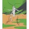 LABISSE Félix - Lithographie originale "Histoire Naturelle, L'Arthus des Sables" 56x45cm - 1974