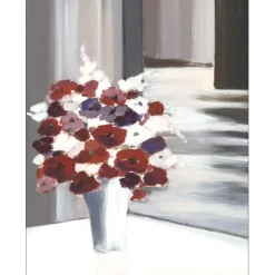 LANGLOIS Pierre-Gérard - Dessin original à la gouache "Bouquet de lumière" 65x50cm