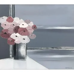 LANGLOIS Pierre-Gérard - Huile sur toile "Bouquet marin" 46x55cm (10F) - 1992