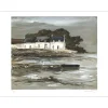 LAPORTE Georges - Lithographie originale "Ferme marine" 56x76cm
