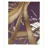 LE FOLL Alain - Lithographie originale "La Tour Eiffel" 41x32cm - 1978