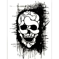 MABILLON Christophe - Dessin original "Into the dementia" 70x50cm - 2015