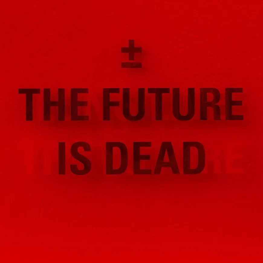 ±MAISMENOS± - Sérigraphie originale "YES OR NO FUTURE" 40x40cm - 2021