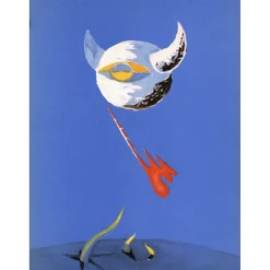 MASSON André - Lithographie originale "La Lune" 35x26cm - 1938