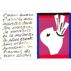 MATISSE Henri - Lithographie "Jazz, L'avaleur de sabres" 39x59cm - Edition exceptionnelle - 2005