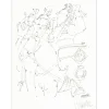 MENTOR Blasco - Lithographie "Les cavaliers" 32x25cm