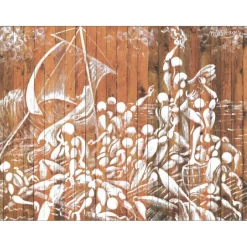 MESNAGER Jérôme - Digigraphie "Le radeau de la méduse" 47x63cm - 2017