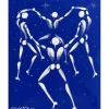 MESNAGER Jérôme - Peinture à l'acrylique "La ronde" 100x81cm (40F) - 2022