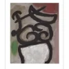 MIRO Joan - Lithographie "Composition 13, Femme assise" 56x45cm - 1965