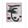 MIRO Joan - Lithographie "Composition 08, Femme assise" 56x45cm - 1965