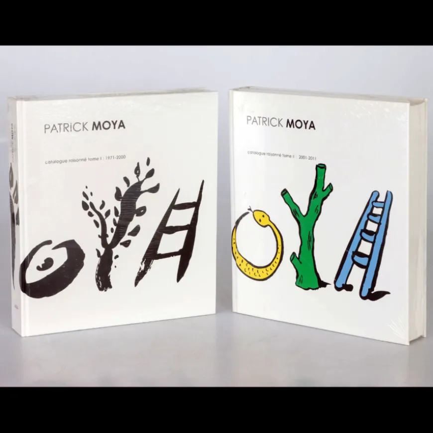 MOYA Patrick - Catalogue Raisonné (2 volumes) 888 pages, 4500 oeuvres !