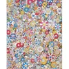 MURAKAMI Takashi - Sérigraphie "Skulls and flowers" 69x53cm - 2013