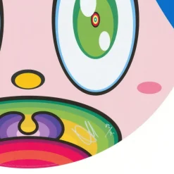MURAKAMI Takashi - Sérigraphie "We are the Jocular plan (5)" ø 50 cm - 2018
