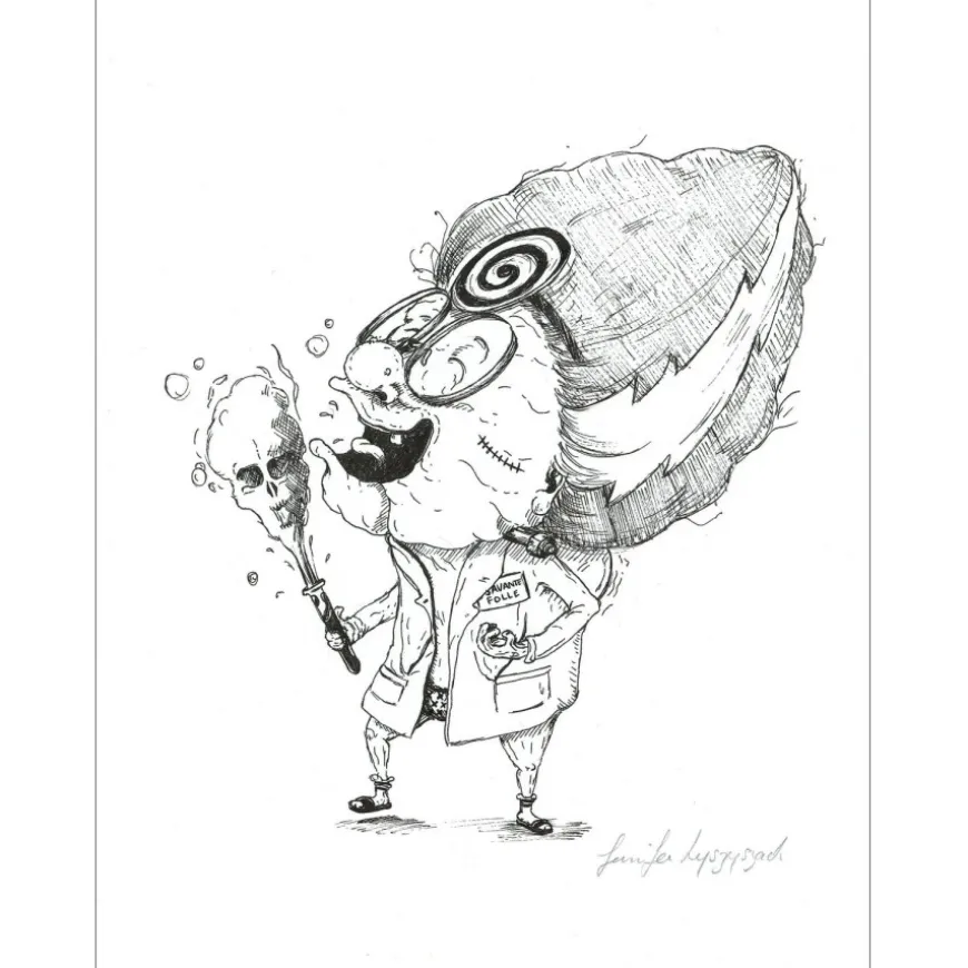 OH MAMIE! - Dessin original "Mamie Stein" 24x18cm