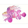 OH MAMIE! - Sérigraphie originale "Lion Fish" 60x90cm