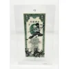 PAZBLANDINA - Dessin original sur billet chinois "Karatéka" 6,6x15,6cm - 2022