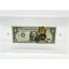 PAZBLANDINA - Dessin original sur Dollar $ "Garfield" 6,6x15,6cm - 2021