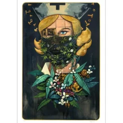 PIXEL PANCHO - Sérigraphie (Giclée Print) "The Nurse" 88x60cm - Signée et Numérotée + Certificat d'authenticité