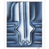 POLI Jacques - Lithographie originale "Composition 03" 40x32cm - 1978