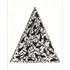 POLLET Christophe - Gravure originale "Les pics" 65x50cm - 2021