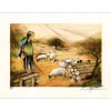 POULET Raymond - Lithographie originale "Les Quatre Saisons 10" 54x76cm - 1980