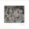 PROUVÉ Victor - Gravure originale "Marianne ou le Chaperon rouge" 28x37cm - 1911