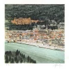 RAFFLEWSKI Rolf - Lithographie originale "Ville du monde, Heidelberg et son Château" 29x29cm