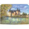 RAFFLEWSKI Rolf - Lithographie originale "Château de Sully-sur-Loire" 54x75cm - Ex 1/250
