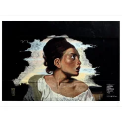 RAVO MATTONI Andrea - Lithographie "Le MUR" 50x70cm - 2024