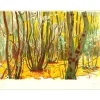 ROHNER Georges - Lithographie originale "La forêt" 51x66cm
