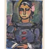 ROUAULT Georges - Héliogravure "Pierrot noir" 42x33cm - 1943