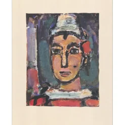 ROUAULT Georges - Héliogravure "Gentil Bernard" 42x33cm - 1943