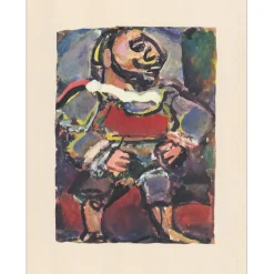 ROUAULT Georges - Héliogravure "Mange tout" 42x33cm - 1943