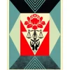 SHEPARD FAIREY (OBEY) - Sérigraphie "CULTIVATE JUSTICE (RED)" 61x46cm - 2021