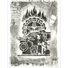 SHEPARD FAIREY (OBEY) - Sérigraphie "PRINTING-PRESS-DAMAGED-ETCHING-OFFSETS" 61x46cm - 2023