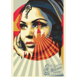 SHEPARD FAIREY (OBEY) - Sérigraphie "TARGET EXCEPTIONS" 91x61cm