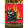 SHEPARD FAIREY (OBEY) - Sérigraphie "PRINT AND DESTROY" 91x61cm