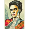 SHEPARD FAIREY (OBEY) - Sérigraphie "THE WOMAN WHO DEFEATED PAIN (FRIDA KAHLO) " 91x61cm