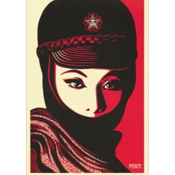 SHEPARD FAIREY (OBEY) - Sérigraphie "Mujer Fatale" 91x61cm