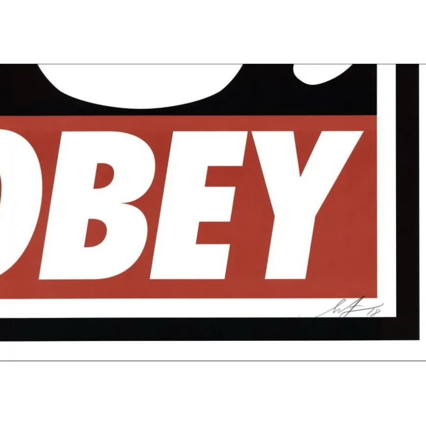 SHEPARD FAIREY (OBEY) - Sérigraphie "Obey Icon" 91x61cm